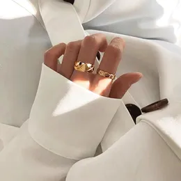 Mens designer ring guldringar för kvinnors specifikationer av brett och smalt diamantkorsring titanstål pläterat med 18k guld lyxsmycken 6mm 9mm