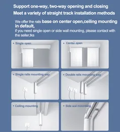 Aqara Smart Curtains Track Asta di cornici elettriche per C2 Zigbee 3.0 Motor Home Sistema di controllo automatico della tenda automatica