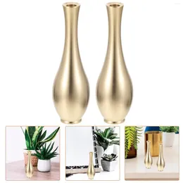 Vase2 PCS Vase scense Holder Desktop Tiny Antique Small FlowerWare Indoor Exquisite