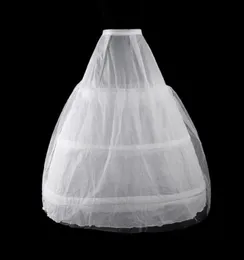 Petticoats Womens 2 strati Mesh 3 cerchi White Wedding Gridal Abito da griglia in ottimo elastico inquieto aline Underkirt C4507364