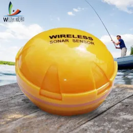 Finders Wireless Boat Depishing Fish Fish Finder 120ft Profondità Bluetoothcopatibile a 90 gradi Angolo di radiazione per pesca di ghiaccio pesca al mare
