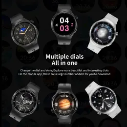 Guarda 4 Pro Smart Watchs for Men da 1,5 "Schermo HD BT Chiama IP68 Waterproof Heart Take Man Women Smartwatch 2023 per iOS Android