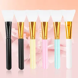 Beauty silicone mask brush film Rod soft head silicone brush beauty tool DIY homemade mask tool mask brush