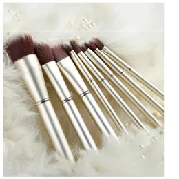 8Pcs Professional Makeup Brush Set Loose Powder Eyeshadow Blush Multifunction Portable Beauty Tools 240403