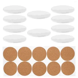 Tavolo tavolo 10 set di sottoblimation blank coasters ceramica di assorbimento di calore trasferimento di calore