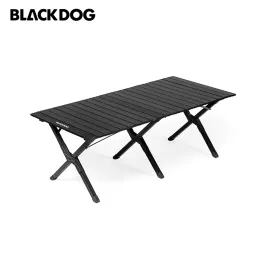 Furnishings Naturehikeblackdog Outdoor Camping Aluminum Alloy Egg Roll Table Portable Camping Table