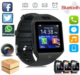 DZ09 SmartWatch Android GT08 U8 A1 Samsung Smart Watchs Sim Intelligent Telefone Mobile Watch pode gravar o Sleep State Smart Watch2643423