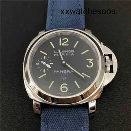 Top Clone Men Sports Watch Panerais Luminor Movimento automatico Movimento Orologio Manuale in acciaio inossidabile uomini S PAM00777 Swiss Brand Designers Wrist