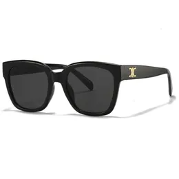 Fashion Luxury Designer Sunglasses CEL Mens And Womens Small Squeezed Frame Oval Glasses Premium UV 400 Polarized Sunglasses 6 Colors