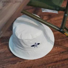 Boll Caps Hat Industry Surfing Fisherman Hat Street Leisure Pot Hat Korean Wash Personlighet Fashion Märke Sunshade Hatq240403