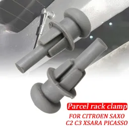 10x/ 2x graues Paketschelfklammern für Kabelstrich -Kunststoff für Citroen Saxo C2 C3 Xsara Picasso