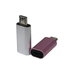 Mini OTG Adapter Micro USB إلى 8 دبوس لشحن Apple لشحن iPhone X XS MAX XR 8 7 6S بالإضافة إلى محول شحن بيانات SYNC