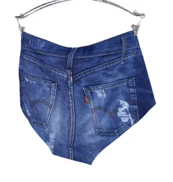 2017 NEW Girls Lingerie Underpants Bragas Seamless Briefs Imitation Jeans Crotchless Short Pants Panties For Women Underwear5749812