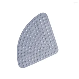 Bath Mats Tub Anti-skid Mat Small Size Fan Shaped Shower Pad Bathroom Fitting