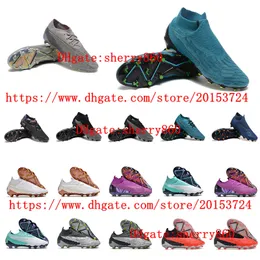 Scarpe da calcio maschile stivali da calcio Phantomi Gxes Elitees FG Designer per esterni Scarpe Calcio Times 39-45eur