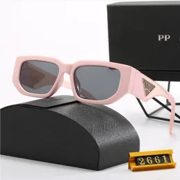 Sonnenbrille PRA Luxusdesigner Benzin Stale Bachelor Geschmack Sonnenbrille für Frauen trendy und exquisites beliebtes Buchstaben Sonnenbrille rahmenlose Brille