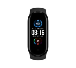 グローバルバージョンXiaomi Mi Band 5 Smart Bracelet 4カラータッチスクリーンMiband5リストバンドフィットネストラック心拍数モニターSmartBand1758244