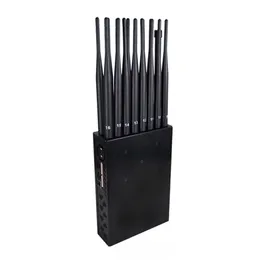 Portam Alligator 16 Antenne 5G Jammer Block CDMA GSM UMTS GPS Wifi VHF UHF Frequenzen tragbarer leistungsstarker Weitbereich