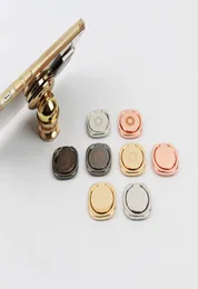 High Quality Phone Grip 360 Degree Metal Finger Ring Holder for Smartphone Mobile Phone grips Supports Finger Stand Rose Gold Pi3291541