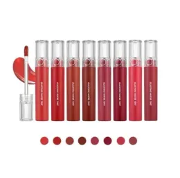 Sets Romand Glasting Water Tint Lip Glaze Women Beauty Liquid Lipstick Lipgloss Lip Makeup Professional Cosmetic Silky Smooth