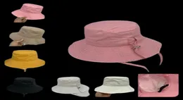 Kobieta szerokie Brim Bucket Hats 2022 Summer Lato Nowe oddychane damskie dziewczyny le bob karbokatan hat hat cap big bim UV Prot3510021