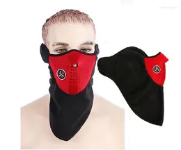 Racing define o lã quente de lã de bicicleta meia -face máscara capa Capuz de proteção de esportes esportes ao ar livre lenço de guarda de pescoço de inverno