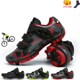 履物2020新しい到着プロフェッショナルラミナスサイクリングショーMTB Sapatilha Ciclismo MountainBike Sneakers Men SelfLocking Unisex3648