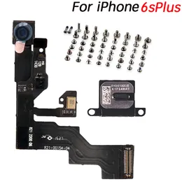 iPhone 6 6p 6sプラスのフロントカメラフレックスケーブルとフルネジを設定した交換