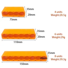 4/6/8 18650 Batteripaket Fixture för plats Svängare Single Row Dubbelsidig Spot Welding Plastic Fixed Fixture Solring Tool