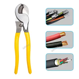 Insulated Cable Cutter Wire Stripper Electrician Shears Pliers Scissors Cutting Tools Manual 6/7/8/10 Inch Stranding Pliers