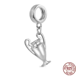 New Arrivals Silver 925 Baseball Glove Trophy Pizza Dangle Charm Bead Fit Original Pandora Bracelet Bangle Jewelry Gift Making