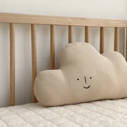 Новая детская подушка малыша милая марля комфортная подушка вышитая натуральная
