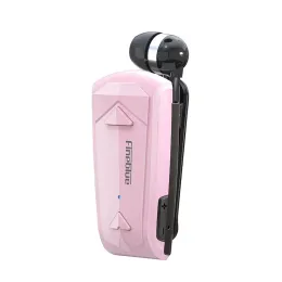 Słuchawki Fineblue Bluetooth zestaw słuchawkowy Zniesiony wibracje szum anulowanie różu z mikrofonem wkładki douszne do kontroli objętościowej na prezent Brithday