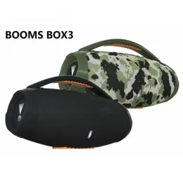 Högtalare BOOMS BOX 3 Trådlös Bluetooth -högtalare High Power 40W Subwoofer Soundbar Portable 360 ​​Stereo Surround TWS Bluetooth Högtalare