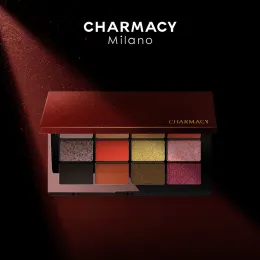 Shadow Chary Brand Shimmer Matte Eyeshadow Makeup Palette Diamond Bright Shiny Långvariga Shades Naken Pressed EyesShadow Cosmetics