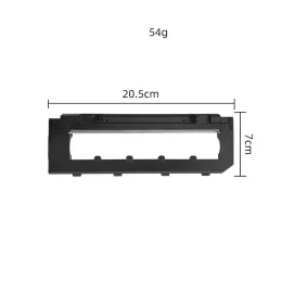 Caça de rolo Tampa preta para Xiaomi Roborock T7S/T7S Plus/S7/S7MAX/S7MAXV/S75/G10 ACESSORES ACORTES