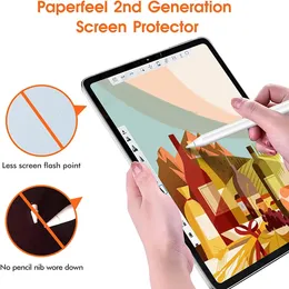 Redmi Pad için Kağıt Feel Screen Koruyucu Film SE 11 PAD 10.61 Xiaomi Pad 6 5 Pro 11 6max 14 Mat Pet Boya Yazma Tablet