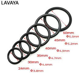 5PCS 24mm 30mm 35mm 40mm 45mm 50mm Inner Dia. Plastic O Ring Apparel Garments Shoes Belt Backpack Sewing Craft Accessory