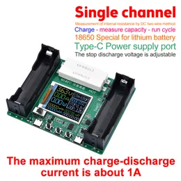 LCD/LED Display Batteria Abilità Tester MAH MWH 18650 Batteria di litio Misurazione digitale Misurazione del rilevatore di alimentazione del litio Modulo