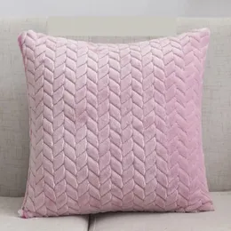 2024 PLUSH CUSHION COVER SUPER SOFT PUL DECORATIVE KUNDOKER Hemkuddfodral för vardagsrum sovrum kastar soffa vardagsrum dekoration plysch