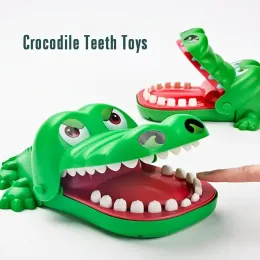 Brinquedos de dentes de crocodilo, jogo para crianças, Jogos de Dentista de Direitos Fundos, Kids Toys Halloween/Presente de Natal