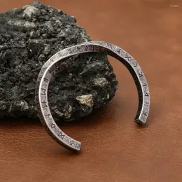 Bangle Fashion Creative Mobius браслет панк винтажный винтаж из нержавеющей стали руны викингов открытые браслеты для мужчин женские ювелирные изделия капля подарки