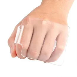2024 akrylowa przezroczysta paleta ręczna ręczna paznokcie polski narzędzia do miksowania narzędzia do gniazda miksera makijażu do gwoździ sztuki