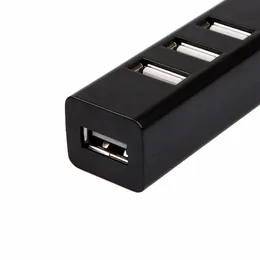 USB 2.0 Adapter 4 Ports Splitter High Speed ​​Adaptador för anteckningsbok PC Computer Accessories Mini Hub Socket Pattern