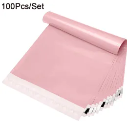 Bags 100Pcs/Lots Courier Bag Envelope Packaging Delivery Bag Waterproof Self Adhesive Seal Pouch Mailing Bags Plastic Transport Bag