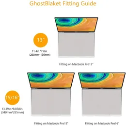 جديد 2024 محمول فيلم واقية من فيلم Microfiber Dustproof Palk Blanket Cover MacBook Pro 13/15/16 بوصة شاشة الكمبيوتر المحمول الشاشة