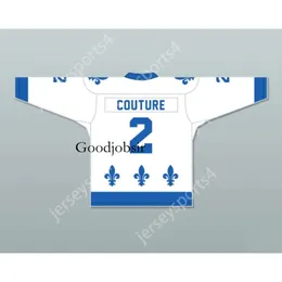 Хоккейная майка Gdsir Custom PAUL COUTURE 2 LE NATIONAL DE QUEBEC LANCE ET COMPTE НОВАЯ Top Ed S-M-L-XL-XXL-3XL-4XL-5XL-6XL