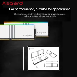 Asgardメモリ 32GB(4 x 8GB) DDR4 3200MHz DDR4 Ram Asgard Loki W2 Series RGB 3200MHz 16GB (2x8GB