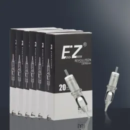 マシン3/5/10box EZ Revolution Cartridge Tattoo Needles 1RL 3RL永久化粧アイライナー用ロータリーカートリッジタトゥーハインペン