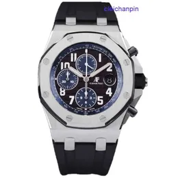 AP Calendar Wristwatch Royal Oak 26470st Dial 42mm Fine Steel Blue Inner Bezel Automatic Mechanical Watch